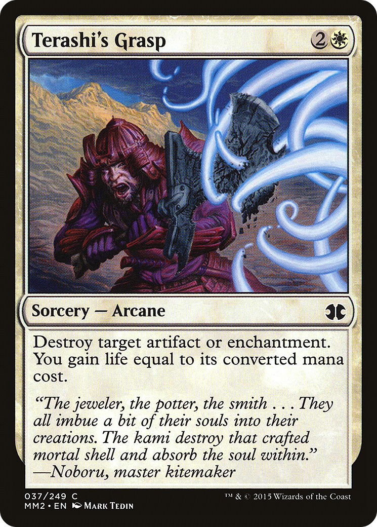 Terashi's Grasp (MM2-037) - Modern Masters 2015 Foil