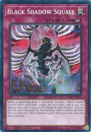 Black Shadow Squall (DABL-EN072) - Darkwing Blast 1st Edition