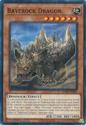 Bayerock Dragon (DABL-EN081) - Darkwing Blast 1st Edition