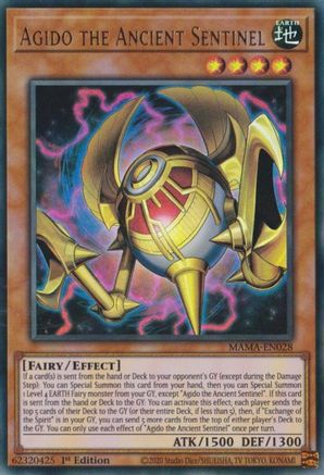 Agido the Ancient Sentinel (MAMA-EN028) - Magnificent Mavens 1st Edition