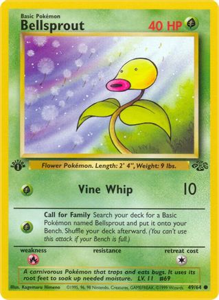 Bellsprout 049 - 1st Edition Jungle - Common