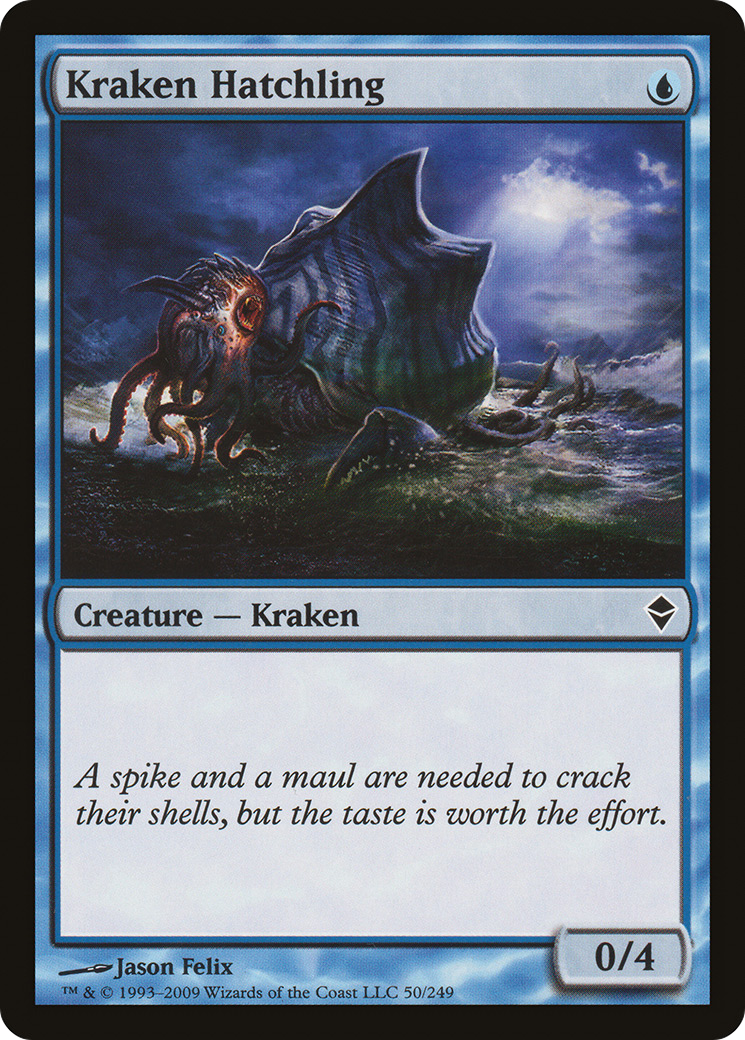 Kraken Hatchling (ZEN-050) - Zendikar