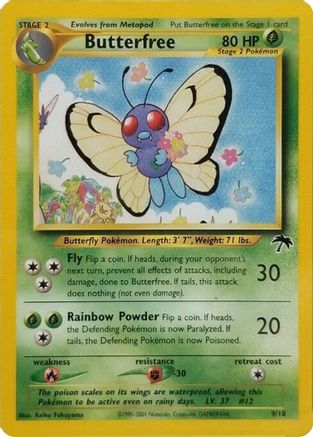 Butterfree 009 Southern Islands - Promo