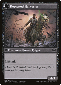 Desperate Farmer (VOW-104) - Innistrad: Crimson Vow: (Double Faced Transform) Foil