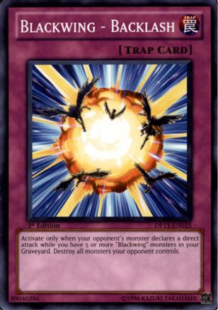 Blackwing - Backlash (DP11-EN025) - Duelist Pack 11: Crow 1st Edition