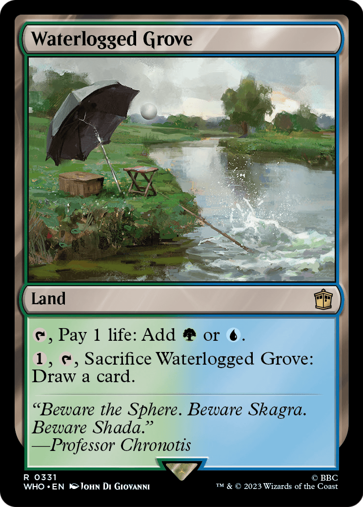 Waterlogged Grove (WHO-331) - Doctor Who