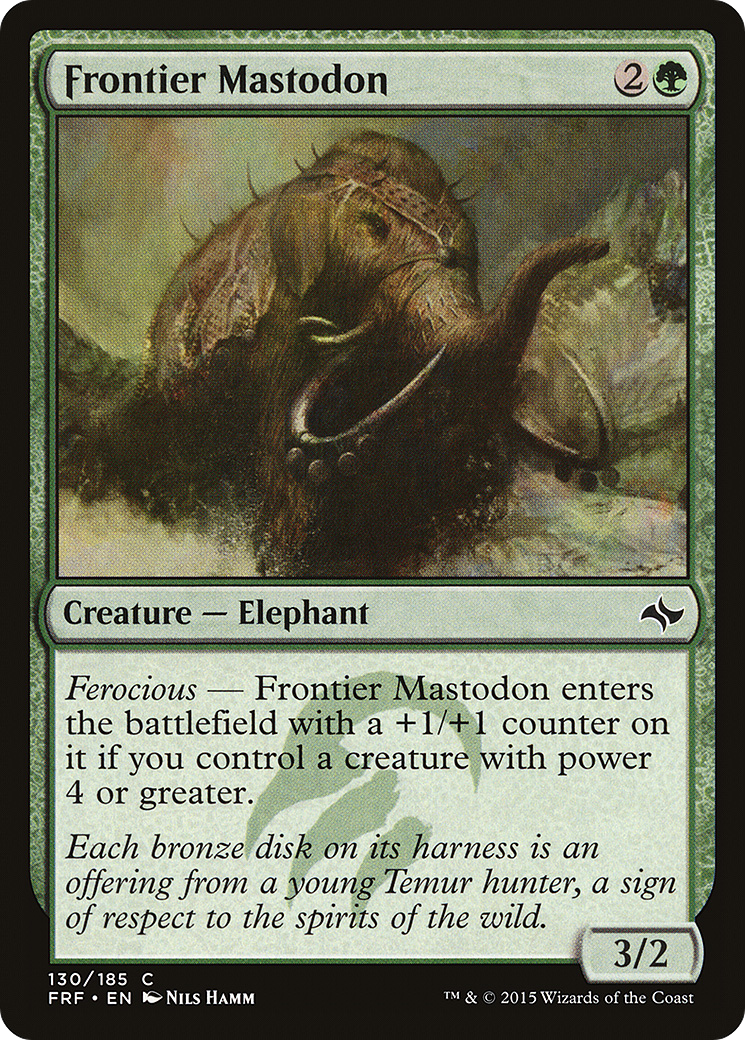 Frontier Mastodon (FRF-130) - Fate Reforged