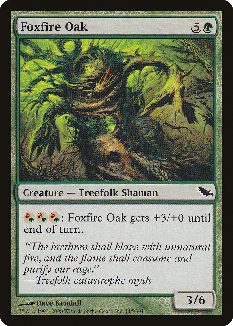 Foxfire Oak (SHM-115) - Shadowmoor