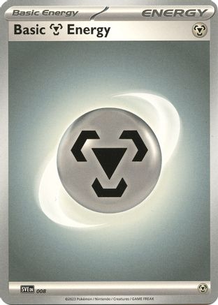 Basic Metal Energy 008 SVE Scarlet & Violet Energies - Common