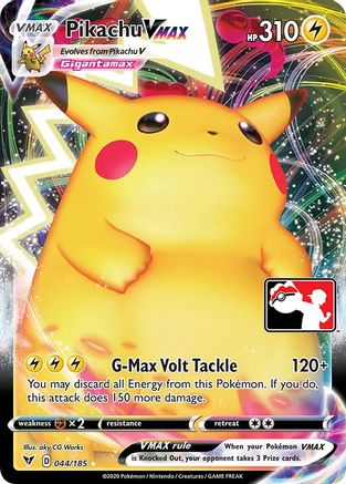 Pikachu VMAX - Holofoil Prize Pack Series Cards - Ultra Rare