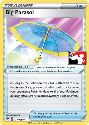 Big Parasol Prize Pack Series Cards - Uncommon