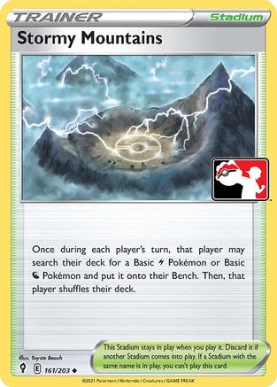 Stormy Mountains/203 Prize Pack Series Cards - Uncommon