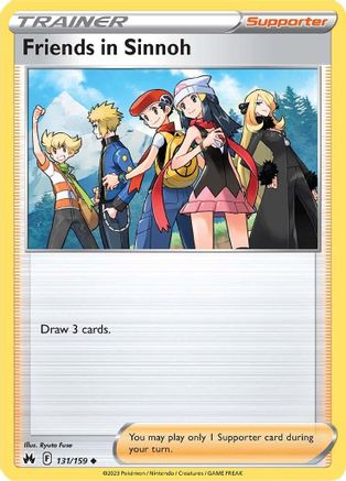 Friends in Sinnoh 131 - Reverse Holofoil SWSH Crown Zenith - Uncommon