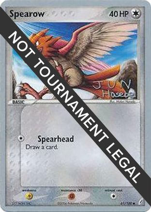 Spearow - 2007 (Jun Hasebe) 061 World Championship Decks - Common