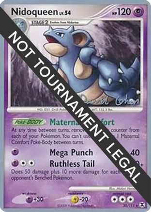 Nidoqueen - 2009 (David Cohen) 030 World Championship Decks - Rare