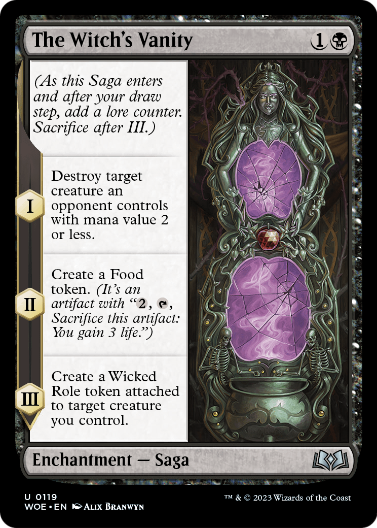 The Witch's Vanity (WOE-119) - Wilds of Eldraine
