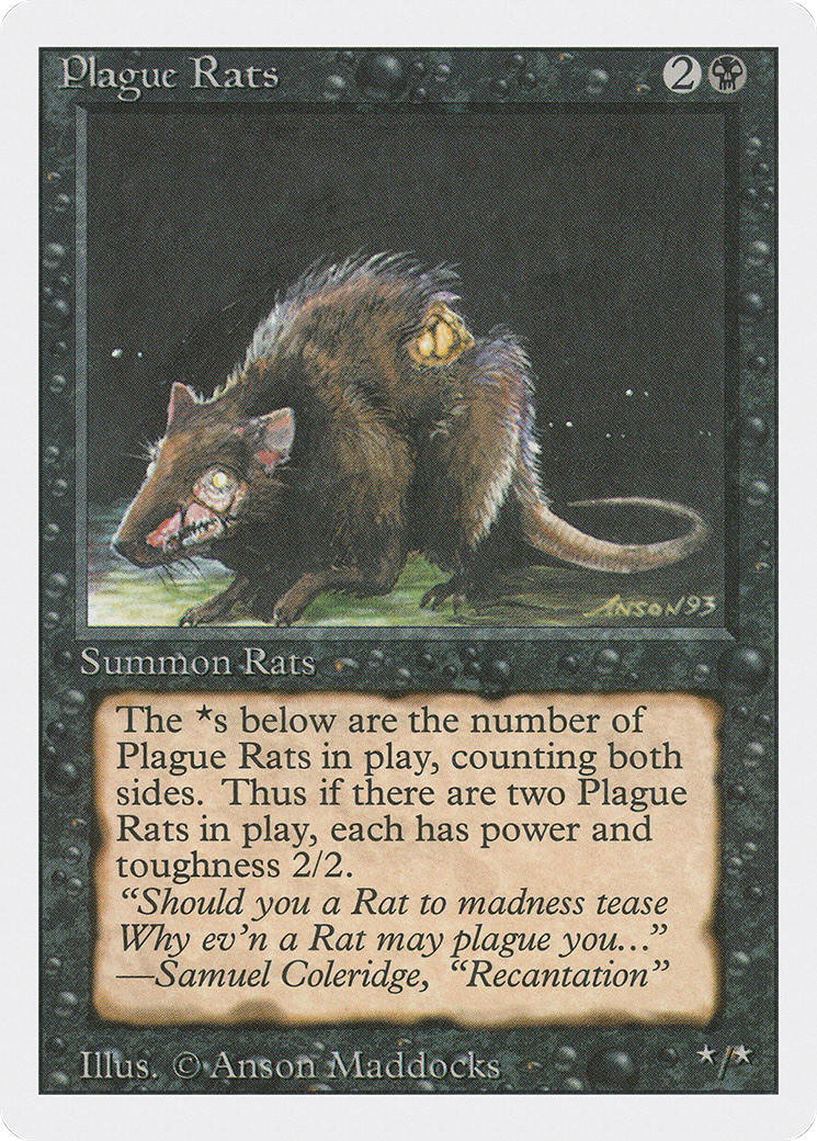 Plague Rats (3ED-) - Revised Edition