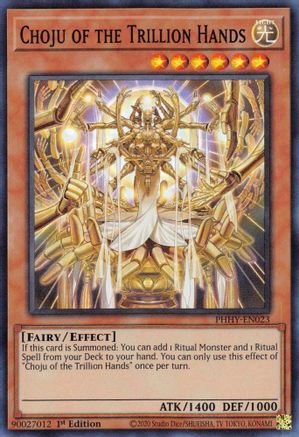 Choju of the Trillion Hands (PHHY-EN023) - Photon Hypernova 1st Edition