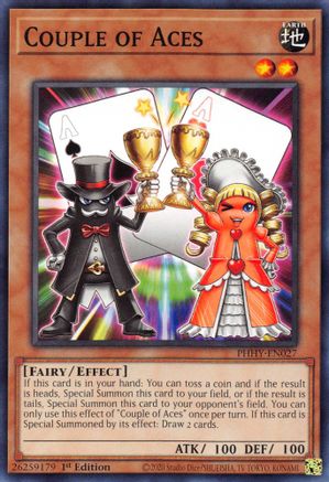 Couple of Aces (PHHY-EN027) - Photon Hypernova 1st Edition