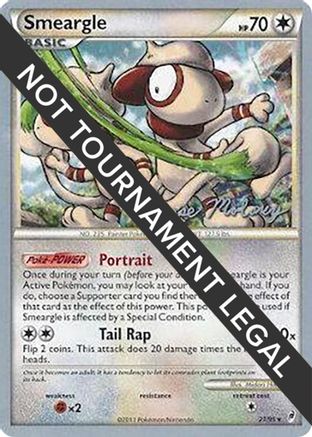 Smeargle - 2012 (Chase Moloney) 021 World Championship Decks - Rare