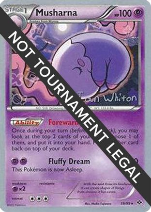 Musharna - 2013 (Ian Whiton) 059 World Championship Decks - Rare