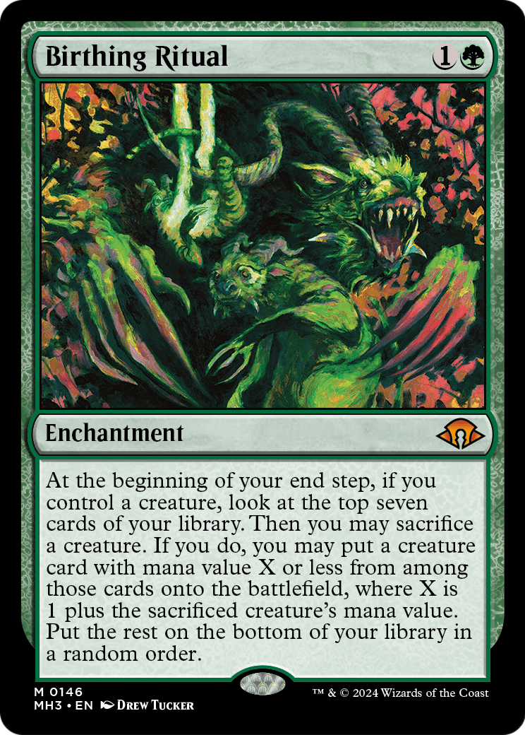 Birthing Ritual (MH3-146) - Modern Horizons 3 Foil