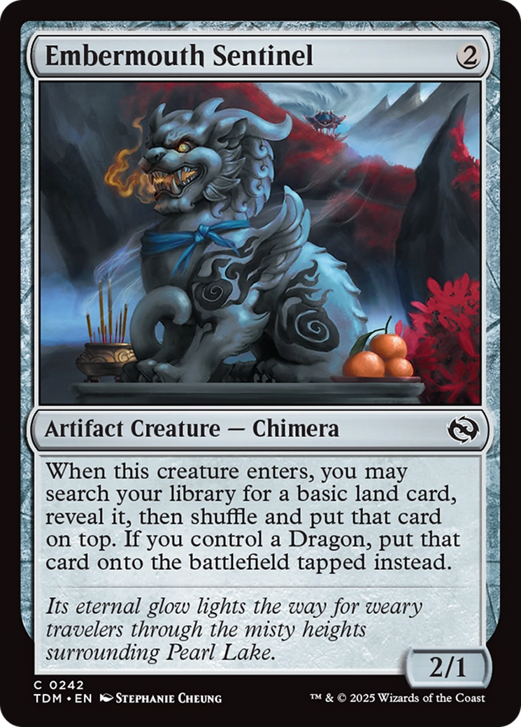 Embermouth Sentinel (TDM-242) - Tarkir: Dragonstorm