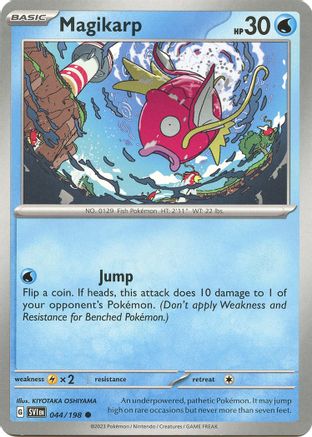 Magikarp 044 SV01 Scarlet & Violet Base Set - Common