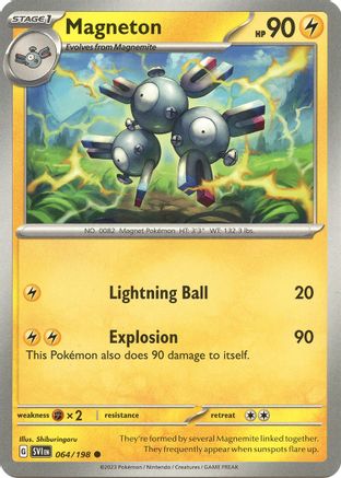 Magneton 064 SV01 Scarlet & Violet Base Set - Common
