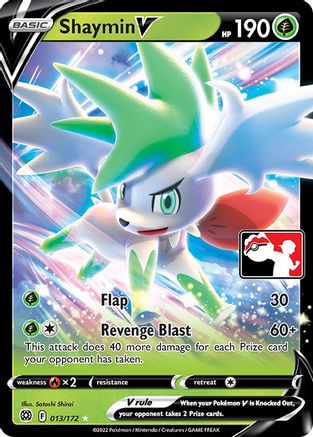 Shaymin V - Holofoil Prize Pack Series Cards - Ultra Rare
