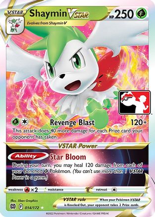 Shaymin VSTAR - Holofoil Prize Pack Series Cards - Ultra Rare