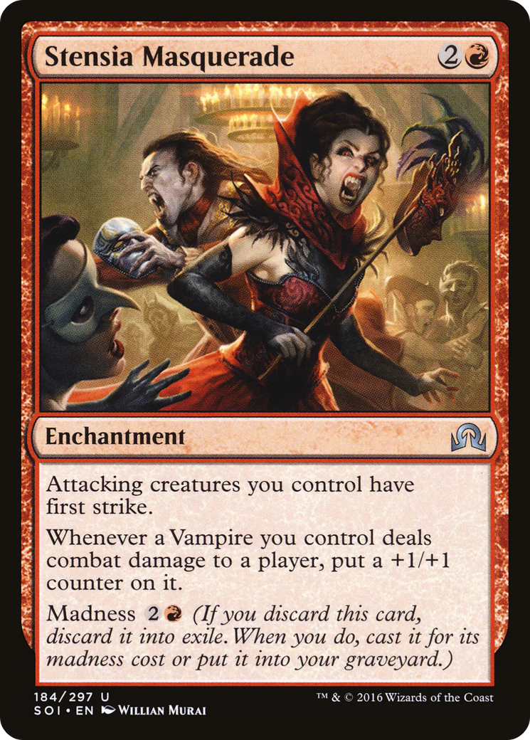 Stensia Masquerade (SOI-184) - Shadows over Innistrad Foil
