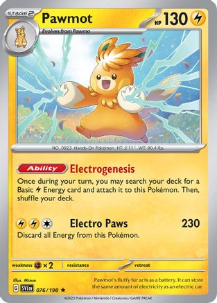 Pawmot 076/198 Deck Exclusives - Promo