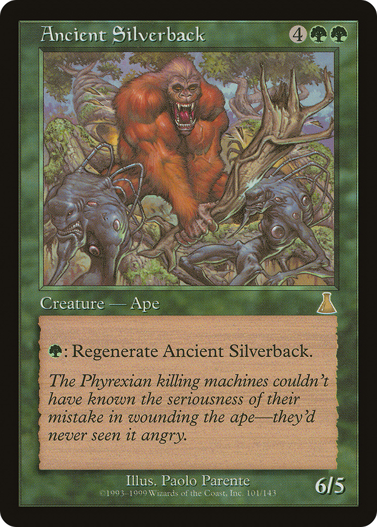Ancient Silverback (UDS-101) - Urza's Destiny Foil