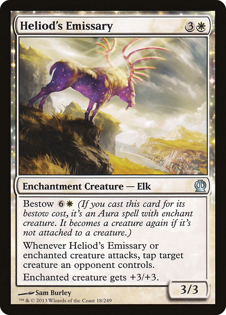 Heliod's Emissary (THS-018) - Theros: (enchantment)