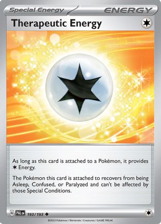 Therapeutic Energy 193 SV02 Paldea Evolved - Uncommon