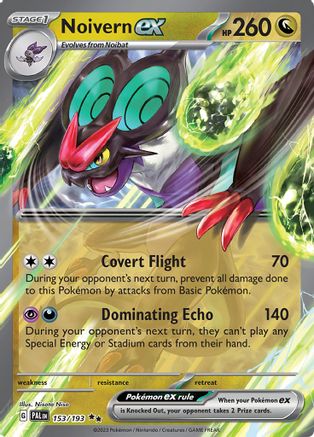 Noivern ex 153 - Holofoil SV02 Paldea Evolved - Double Rare
