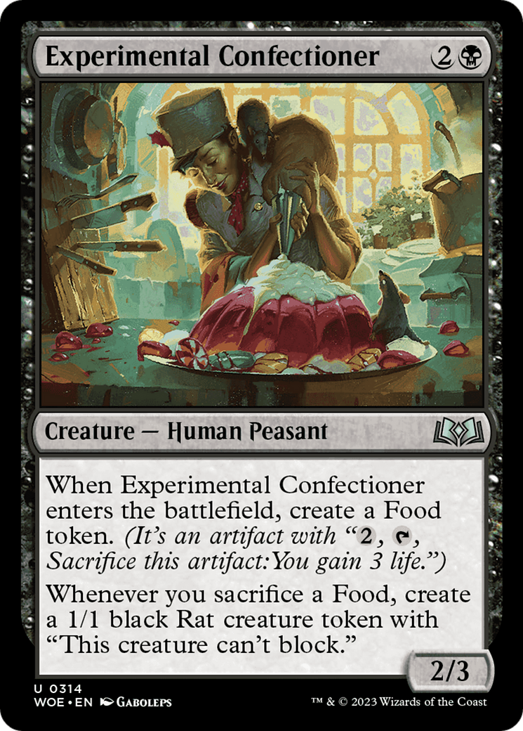 Experimental Confectioner (WOE-314) - Wilds of Eldraine Foil