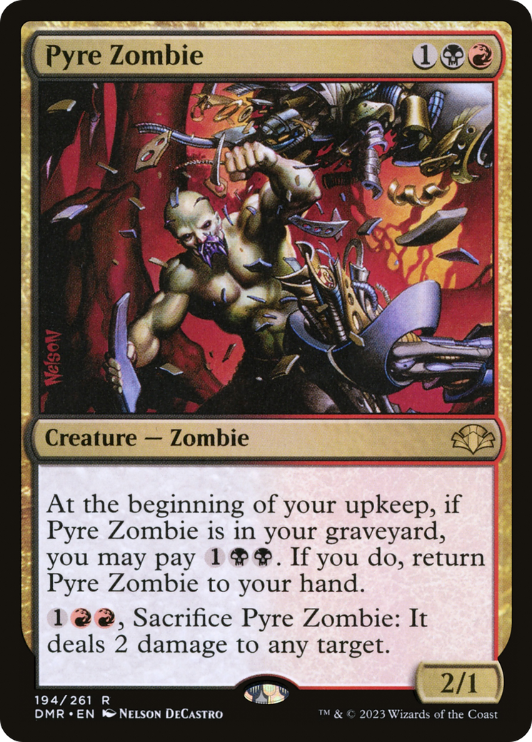 Pyre Zombie (DMR-194) - Dominaria Remastered