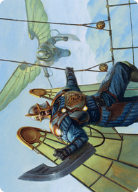 Air Marshal // Air Marshal (ABRO-008) - The Brothers' War Art Series (Borderless) Foil