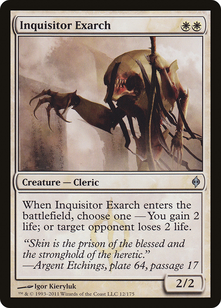 Inquisitor Exarch (NPH-012) - New Phyrexia Foil