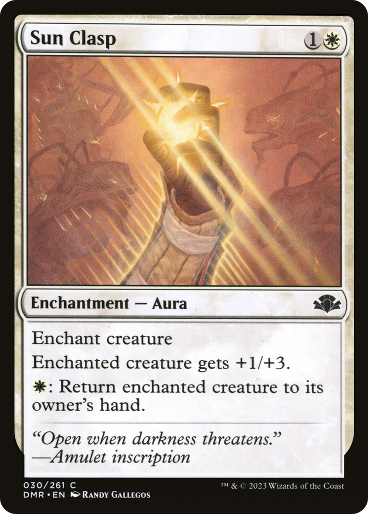 Sun Clasp (DMR-030) - Dominaria Remastered