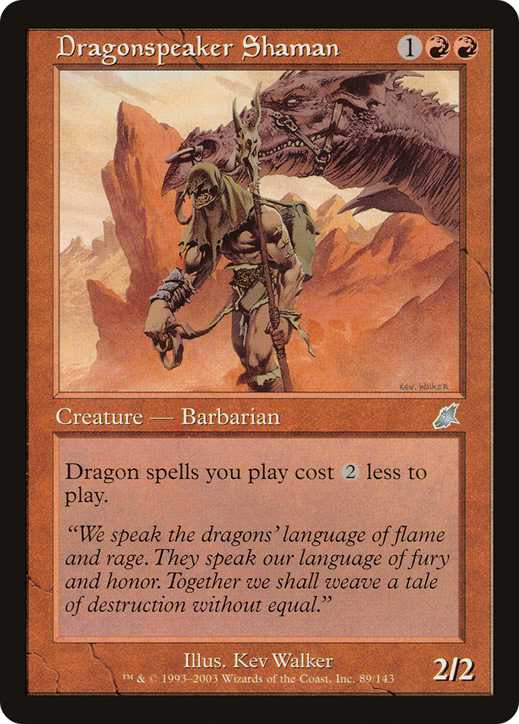 Dragonspeaker Shaman (SCG-089) - Scourge
