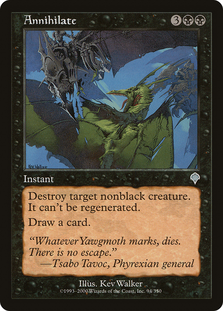 Annihilate (INV-094) - Invasion Foil