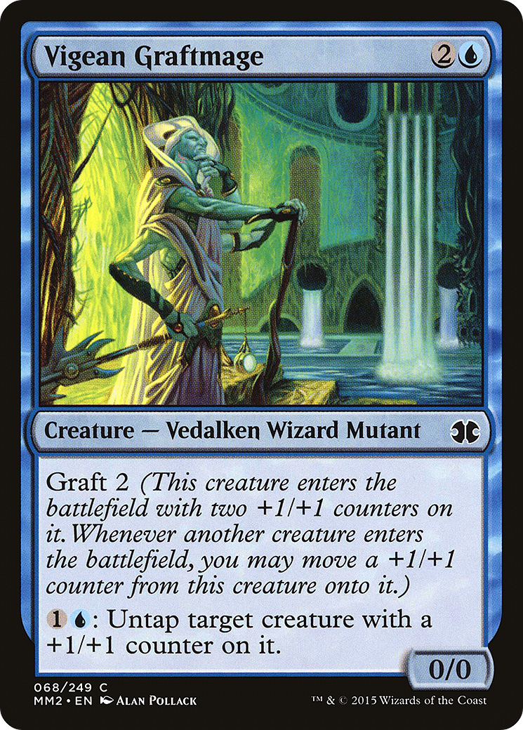 Vigean Graftmage (MM2-068) - Modern Masters 2015 Foil