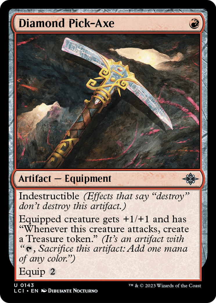 Diamond Pick-Axe (LCI-143) - The Lost Caverns of Ixalan Foil