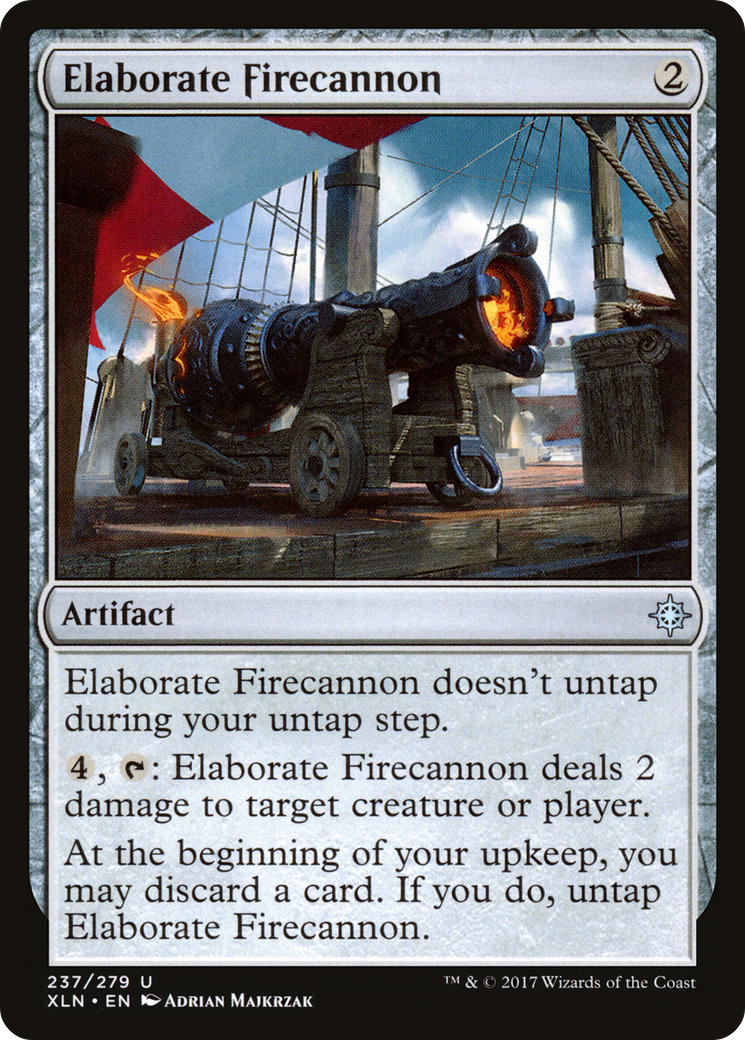 Elaborate Firecannon (XLN-237) - Ixalan Foil