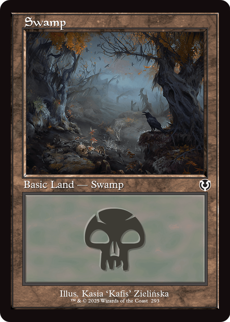 Swamp (293) (Retro Frame) (INR-293) - Innistrad Remastered