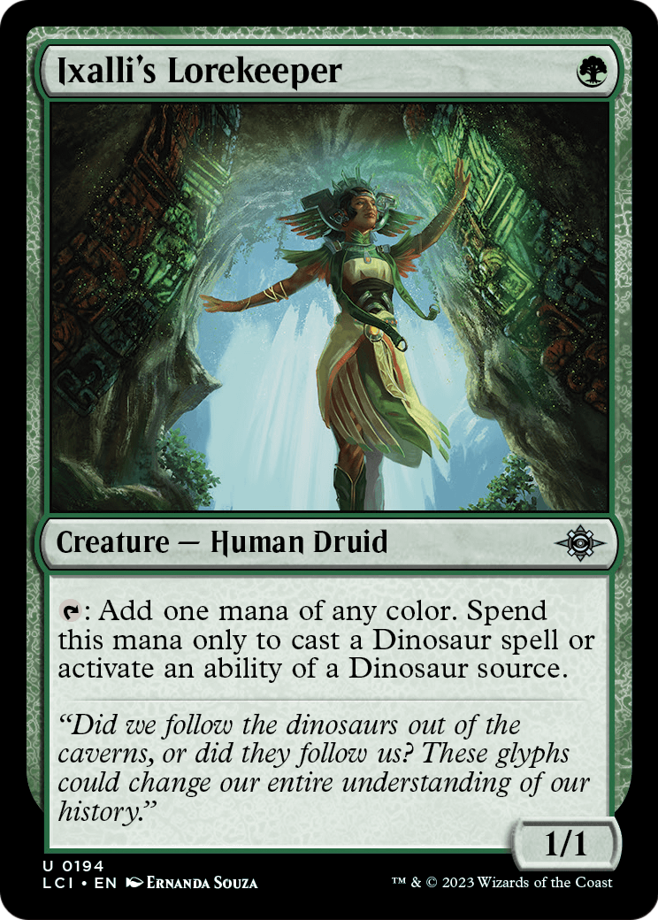 Ixalli's Lorekeeper (LCI-194) - The Lost Caverns of Ixalan
