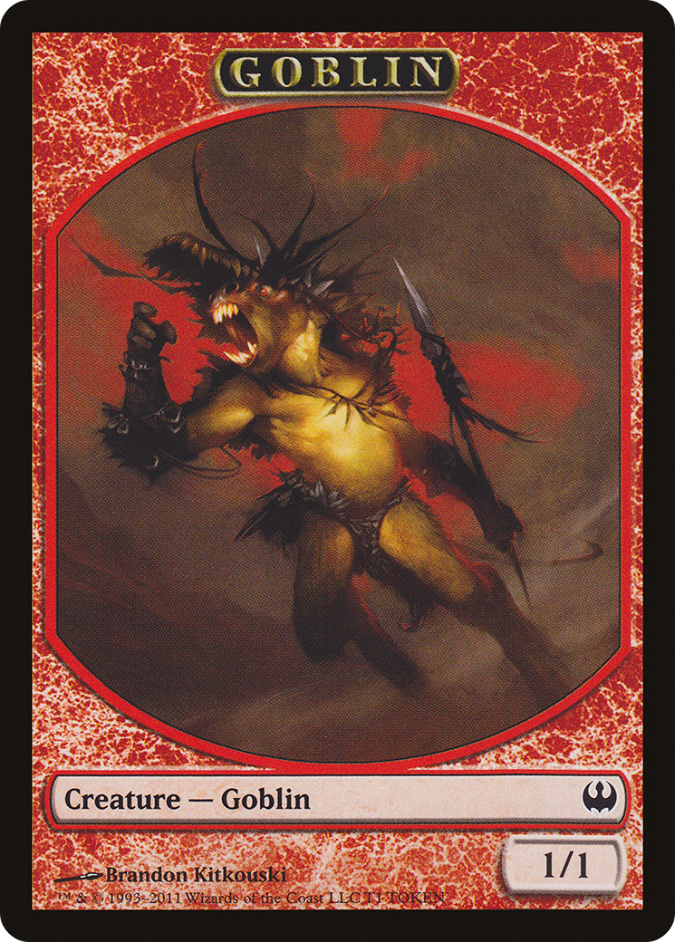 Goblin Token (DDG-0T1) - Duel Decks: Knights vs. Dragons Tokens
